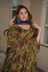Multy Cotton Silk Salwar Suit - Side View | Samyak Fashion