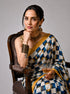 Multy Satin Saree With Blouse - Side View | Samyak Fashion