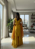 Mustard Chartin Salwar Suits - Back View | Samyak Fashion