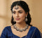Navy Blue Necklace - Front View | Samyak Fashion