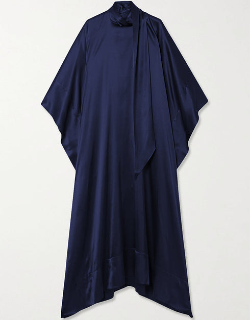 Navy Blue Heavy Designer Heavy Maxi Dress pretty Kaftan