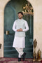 Off White Banarasi Silk Mens Mans - Front View | Samyak Fashion