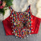 Orange Heavy Soft Cotton Blouse - Front View | Samyak Fashion