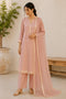 Pink Cotton Salwar Suit - Front View | Samyak Fashion