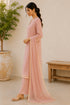 Pink Cotton Salwar Suit - Back View | Samyak Fashion