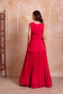 Pink Georgette Salwar Suit - Close-up View | Samyak Fashion