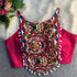 Pink Heavy Soft Cotton Blouse - Front View | Samyak Fashion