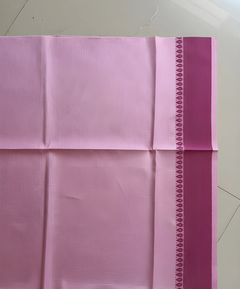Pink Manipuri Kalam Silk Elegant Party Wear Saree Collection With Blouse - Styled View | Samyak Fashion