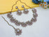 Pink Necklace - Side View | Samyak Fashion