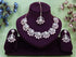 Pink Necklace - Back View | Samyak Fashion