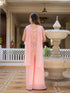 Pink Premium Star Georgette Salwar Suit - Close-up View | Samyak Fashion