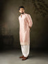 Pink Rayon Mens Kurta With Payjama - Detail View | Samyak Fashion
