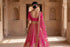 Pink Silk Lehenga Choli - Back View | Samyak Fashion