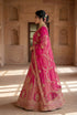 Pink Silk Lehenga Choli - Side View | Samyak Fashion