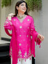 Pink Silk Salwar Suits - Side View | Samyak Fashion