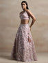 Pink Soft Net Lehenga Choli - Detail View | Samyak Fashion