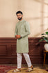 Pista Art Silk Mens Kurta With Payjama - Detail View | Samyak Fashion