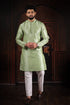 Pista Art Silk Mens Kurta With Payjama - Front View | Samyak Fashion