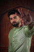 Pista Art Silk Mens Kurta With Payjama - Side View | Samyak Fashion