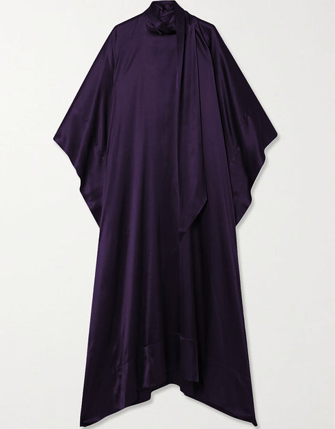 Purple Heavy Designer Heavy Maxi Dress Buy Luxury Silk Kaftan
