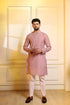 Purple Cotton Mens Kurta With Payjama - Front View | Samyak Fashion