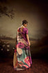 Purple Jacquard Elegant Party Wear Saree Collection With Blouse - Detail View | Samyak Fashion