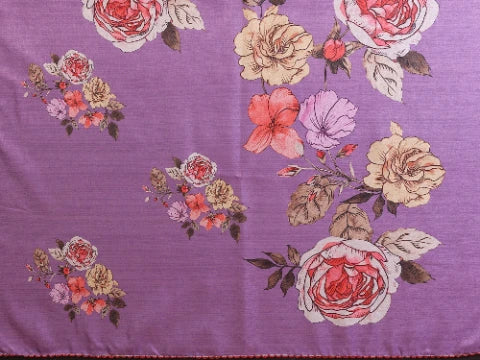 Purple Manipuri Silk Elegant Party Wear Saree Collection With Blouse - Styled View | Samyak Fashion