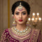 Purple Necklace - Front View | Samyak Fashion