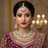 Purple Necklace - Front View | Samyak Fashion