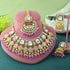 Purple Necklace - Back View | Samyak Fashion