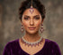 Purple Necklace - Front View | Samyak Fashion