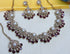 Purple Necklace - Detail View | Samyak Fashion