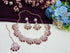 Purple Necklace - Side View | Samyak Fashion