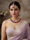 Purple Necklace Set - Front View | Samyak Fashion