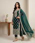 Rama Faux Georgette Elegant Salwar Suit - Back View | Samyak Fashion