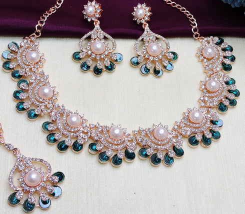 Rama Necklace - Detail View | Samyak Fashion