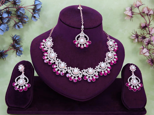 Rani Necklace - Back View | Samyak Fashion