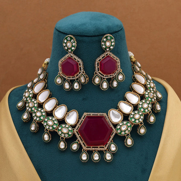 Rani Necklace - Front View | Samyak Fashion