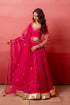 Rani Organza Arty Lehenga Choli - Front View | Samyak Fashion