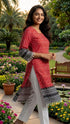 Readymade Kurti With Blouse - Side View | Samyak Fashion