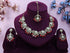 Red Necklace - Back View | Samyak Fashion