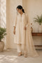 White Cotton Salwar Suit - Front View | Samyak Fashion