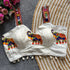 White Heavy Magic Cotton Blouse - Detail View | Samyak Fashion