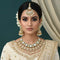 White Necklace - Front View | Samyak Fashion