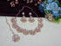 White Necklace - Side View | Samyak Fashion