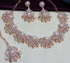 White Necklace - Detail View | Samyak Fashion