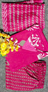 Wine Poly Rayon Salwar Suit - Side View | Samyak Fashion