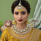 Yellow Necklace - Front View | Samyak Fashion