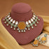 Yellow Necklace - Front View | Samyak Fashion